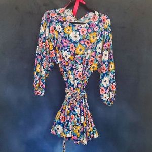 Floral Long Sleeve Dress